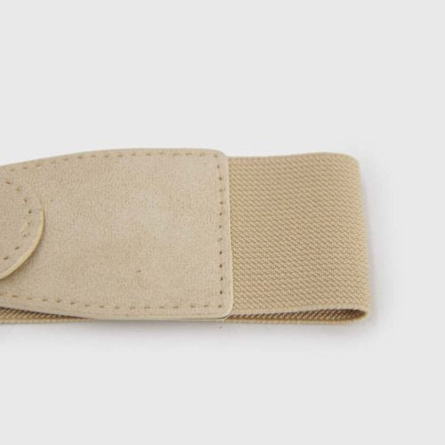 Cinturón Mujer Elasticado Doble Pasador Metálico - BE098