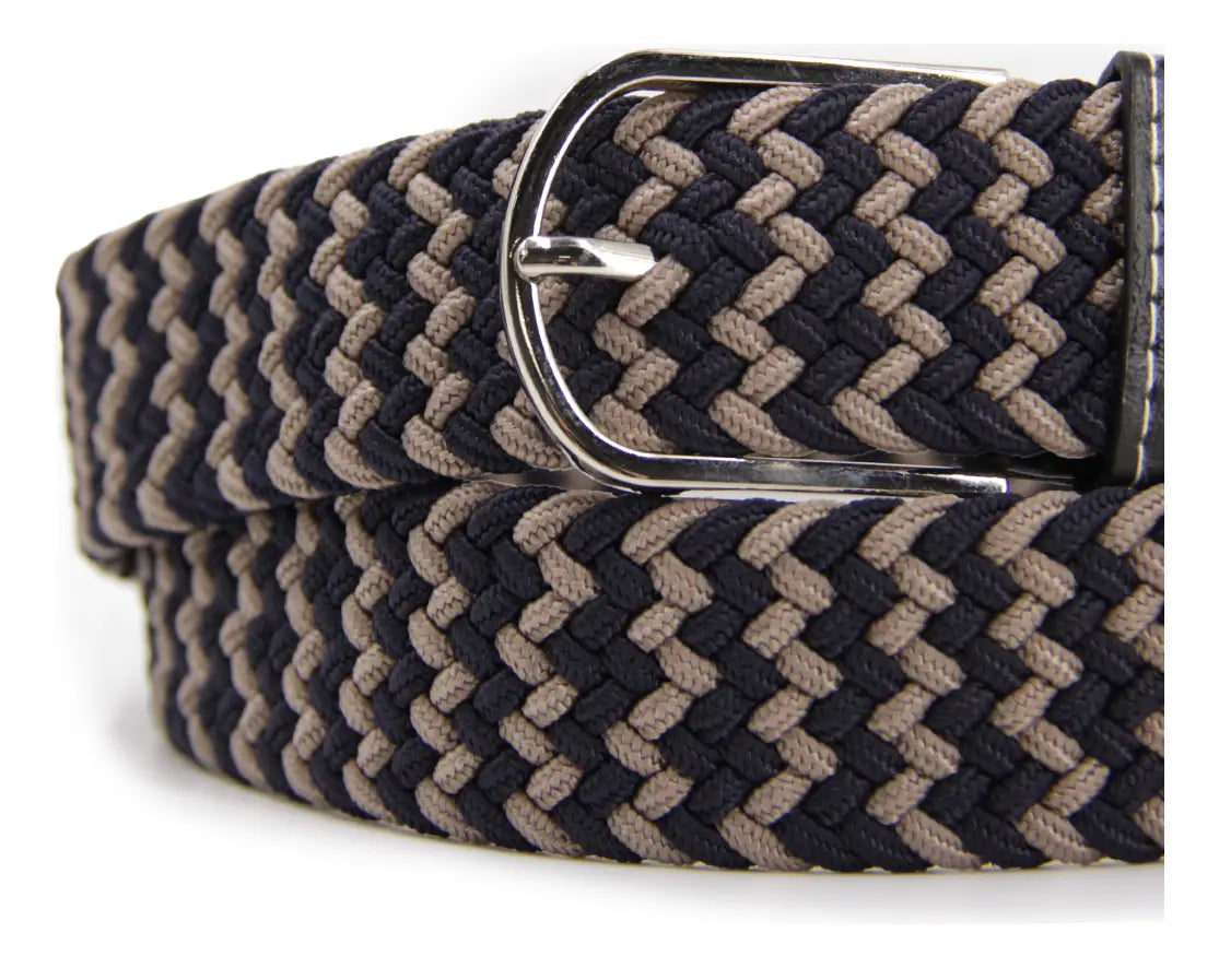 Cinturón Hombre Elasticado Trenza 118 cm- BC016