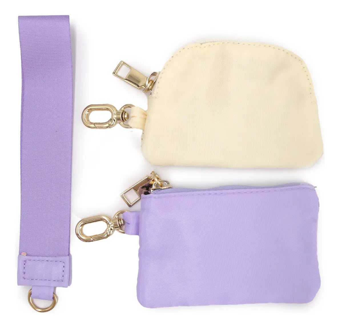 Monedero Tarjetero Billetera con Strap Bicolor - W125