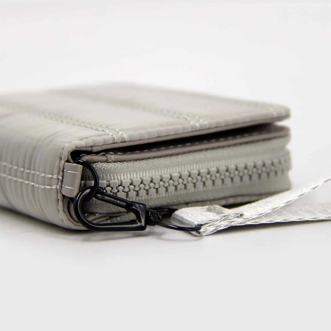 Billetera Monedero Acolchada con Strap Mujer Compacta - W082