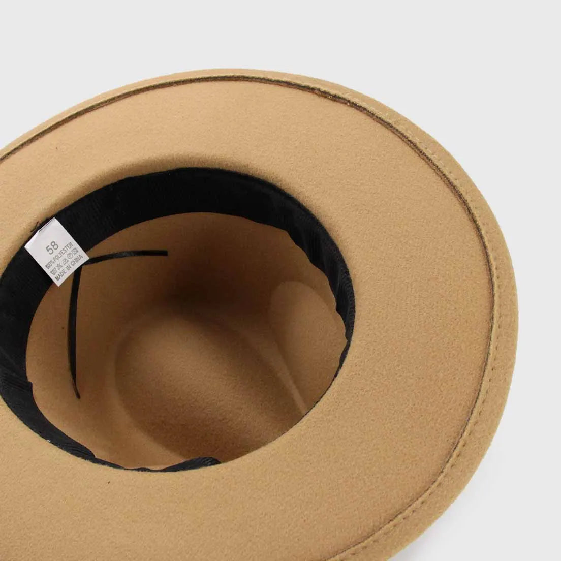Sombrero Vaquero de Fieltro Mujer Estilo Cowboy HE-001