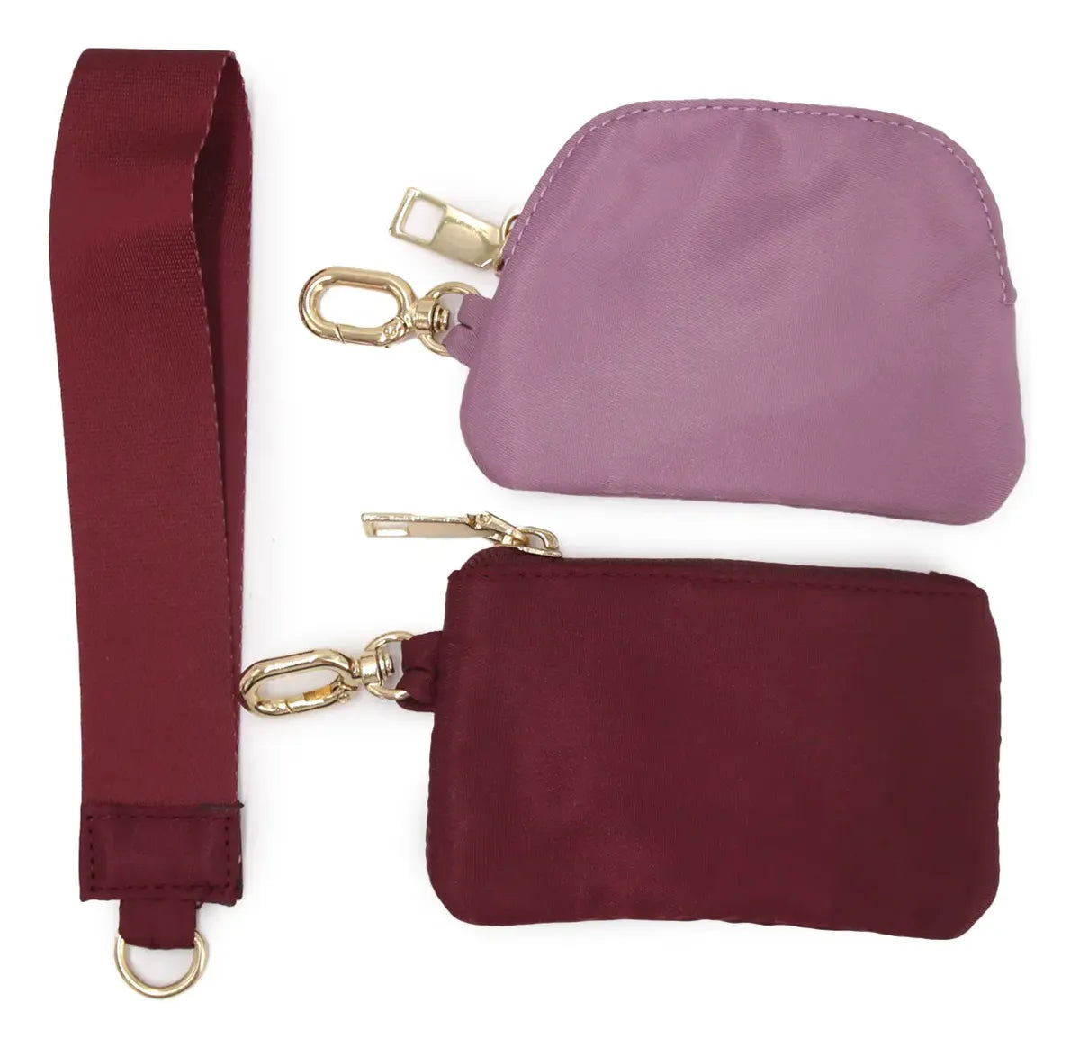 Monedero Tarjetero Billetera con Strap Bicolor - W125