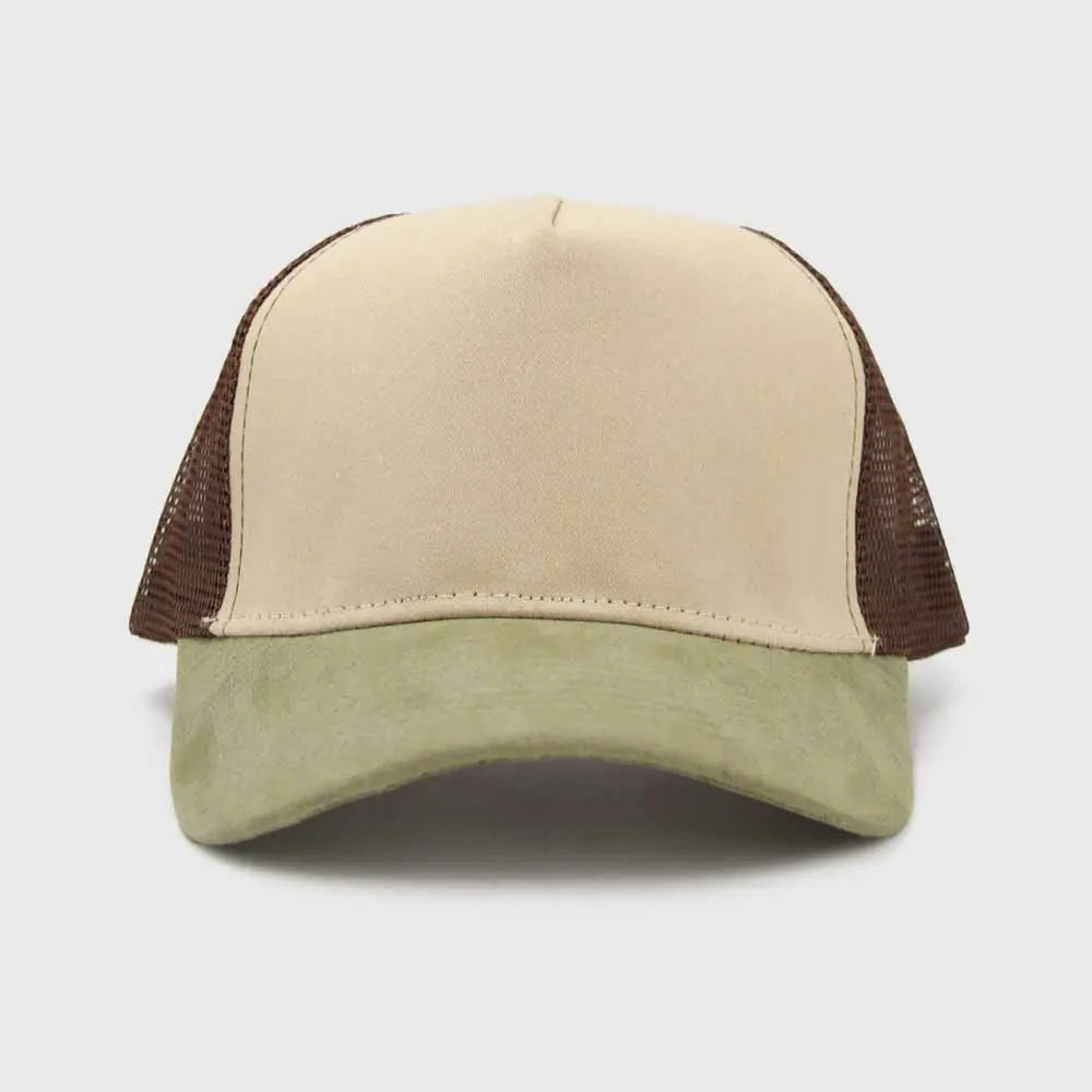 Jockey Trucker Cap 5 Paneles Algodón Gamuza - HT008