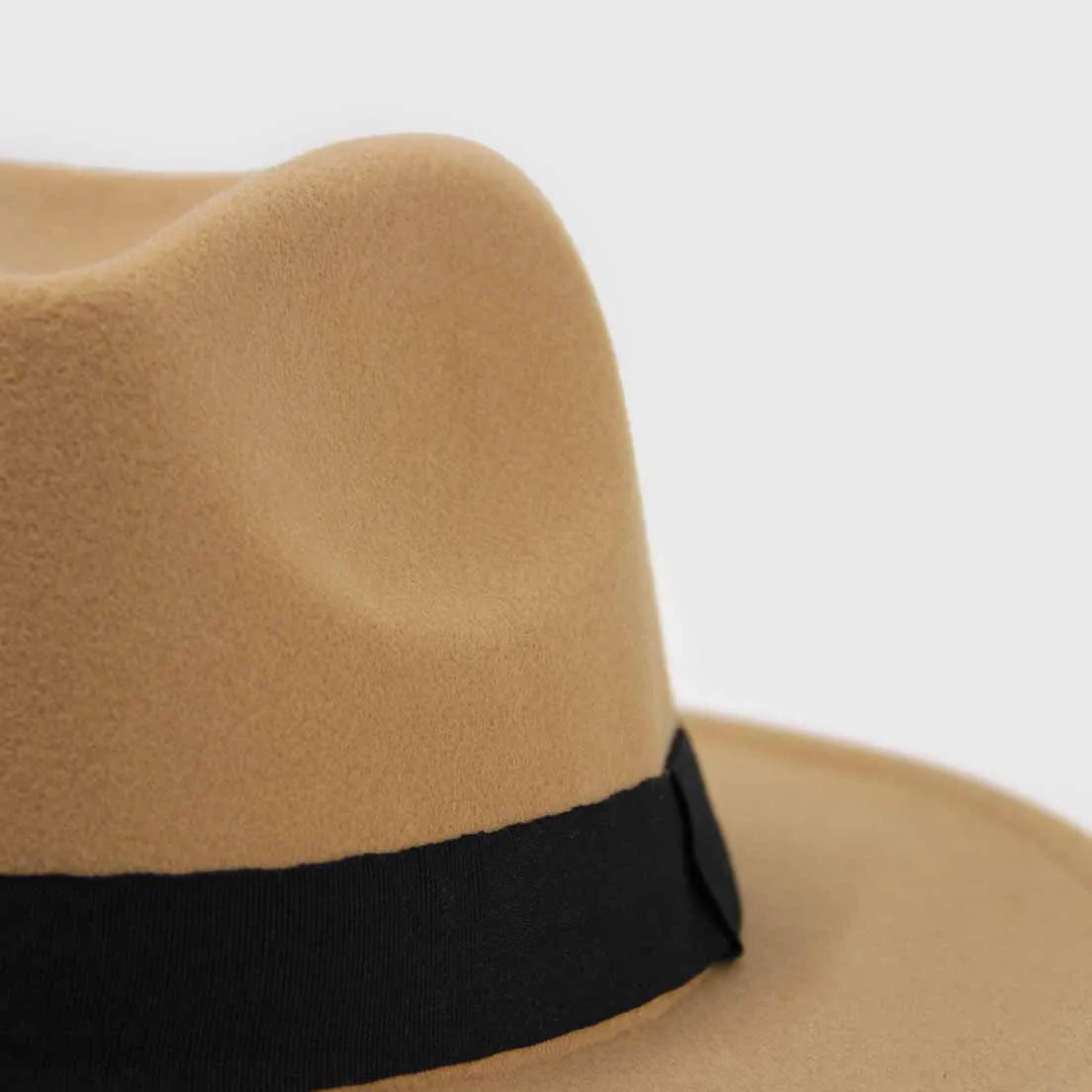 Sombrero Vaquero de Fieltro Mujer Estilo Cowboy HE-001