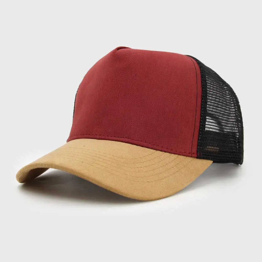 Jockey Trucker Cap 5 Paneles Algodón Gamuza - HT008