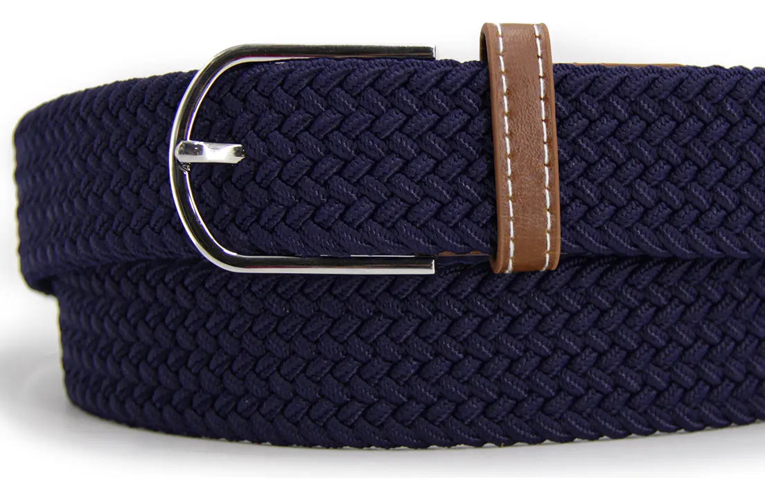 Cinturón Hombre Elasticado Trenza 118 cm- BC016