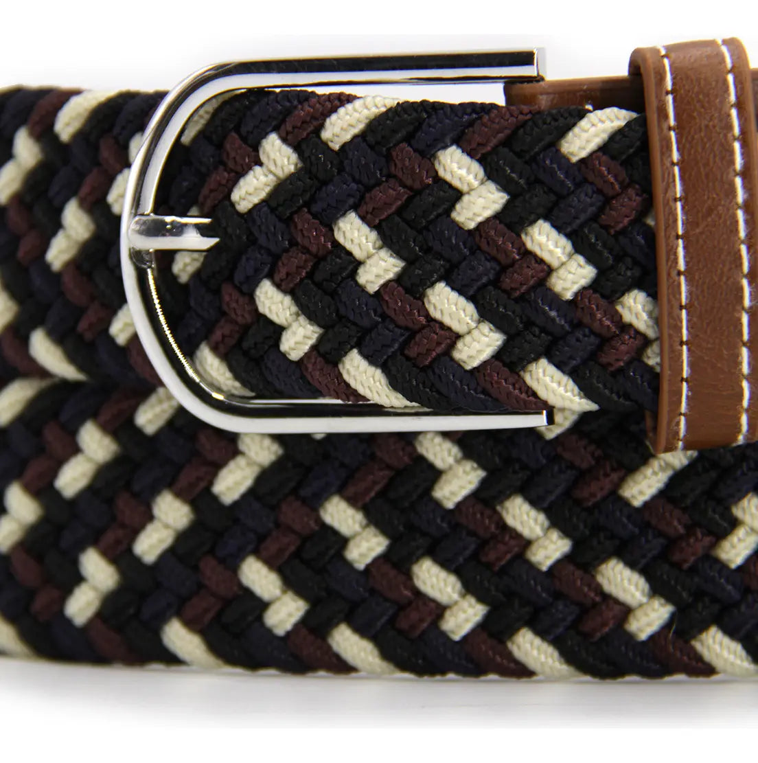 Cinturón Hombre Elasticado Trenza 118 cm- BC016
