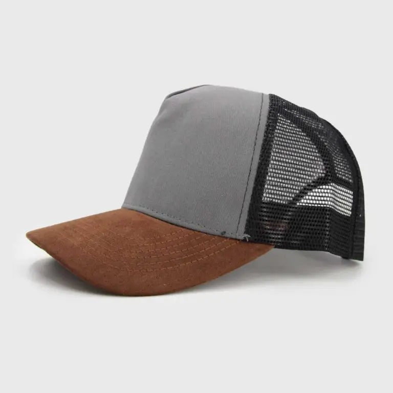 Jockey Trucker Cap 5 Paneles Algodón Gamuza - HT008
