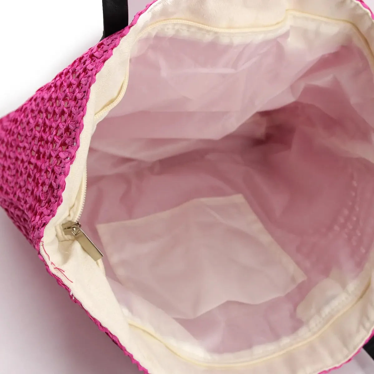 Bolso Playero Rafia -W082B