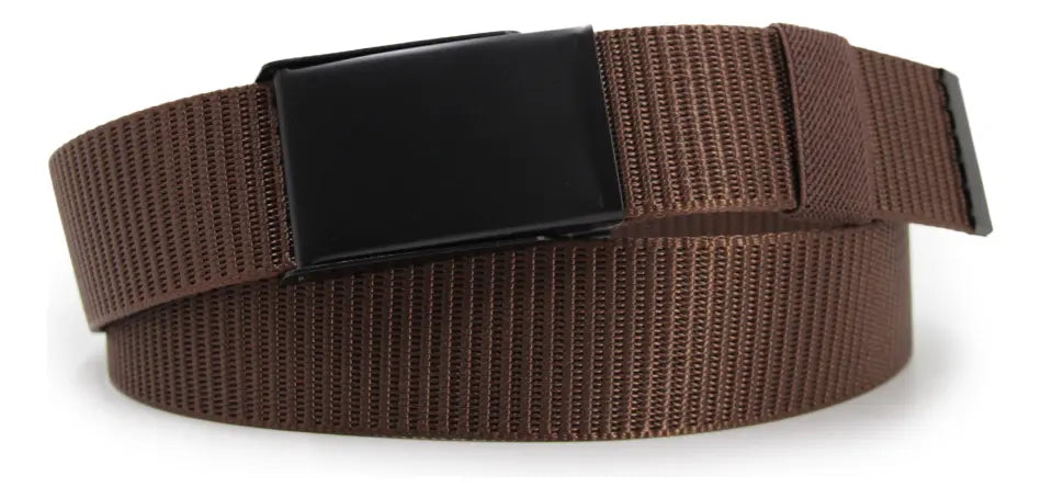 Cinturón Hombre Táctico Hebilla Rectangular Ajustable -BC031