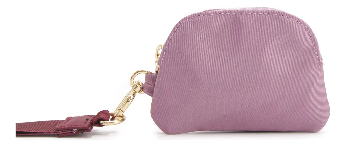 Monedero Tarjetero Billetera con Strap Bicolor - W125