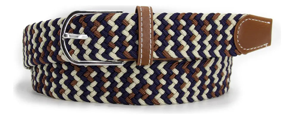 Cinturón Hombre Elasticado Trenza 118 cm- BC016