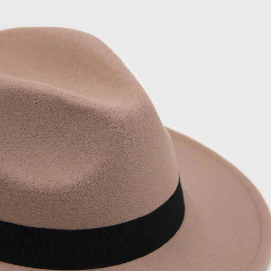 Sombrero Vaquero de Fieltro Mujer Estilo Cowboy HE-001