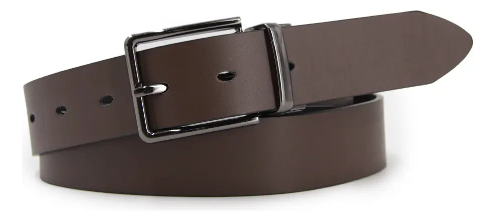 Cinturón Hombre Reversible Hebilla Gun Metal - BC025