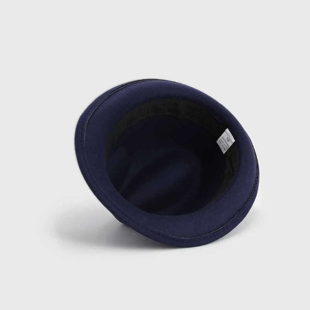 Sombrero Fedora de Fieltro Unisex Estilo Clásico Elegante- HE027