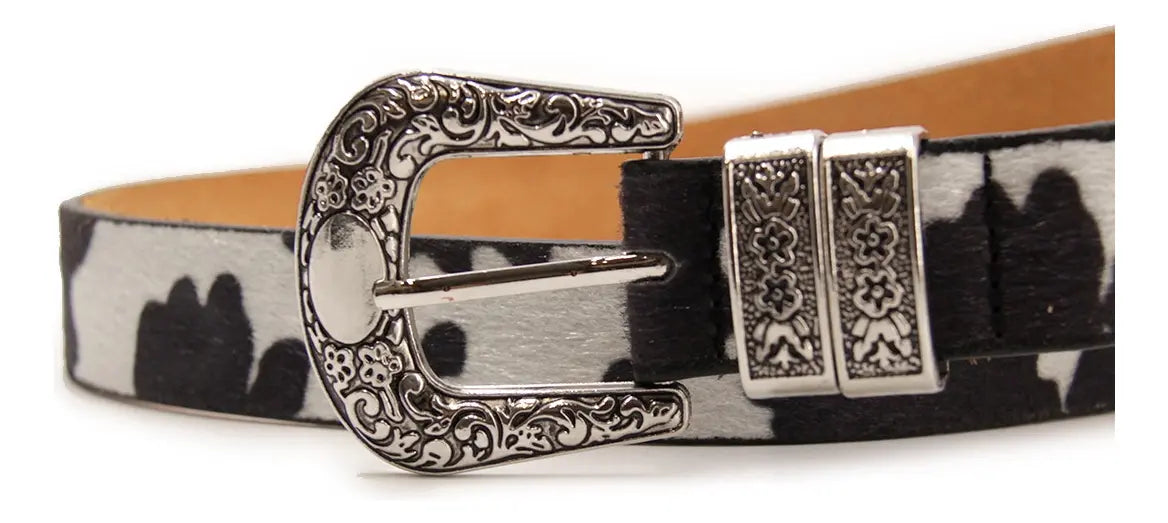 Cinturón Mujer Hebilla Vaquero Doble -B343