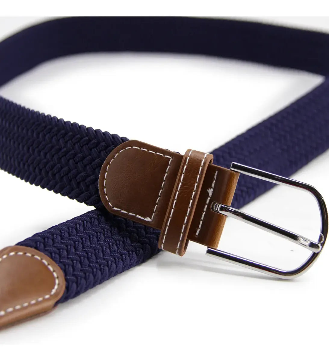 Cinturón Hombre Elasticado Trenza 118 cm- BC016