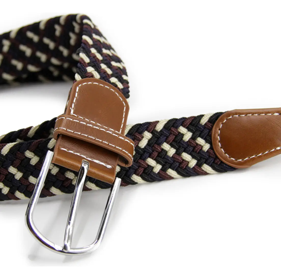 Cinturón Hombre Elasticado Trenza 118 cm- BC016