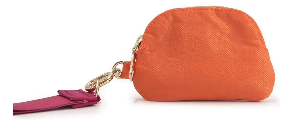 Monedero Tarjetero Billetera con Strap Bicolor - W125