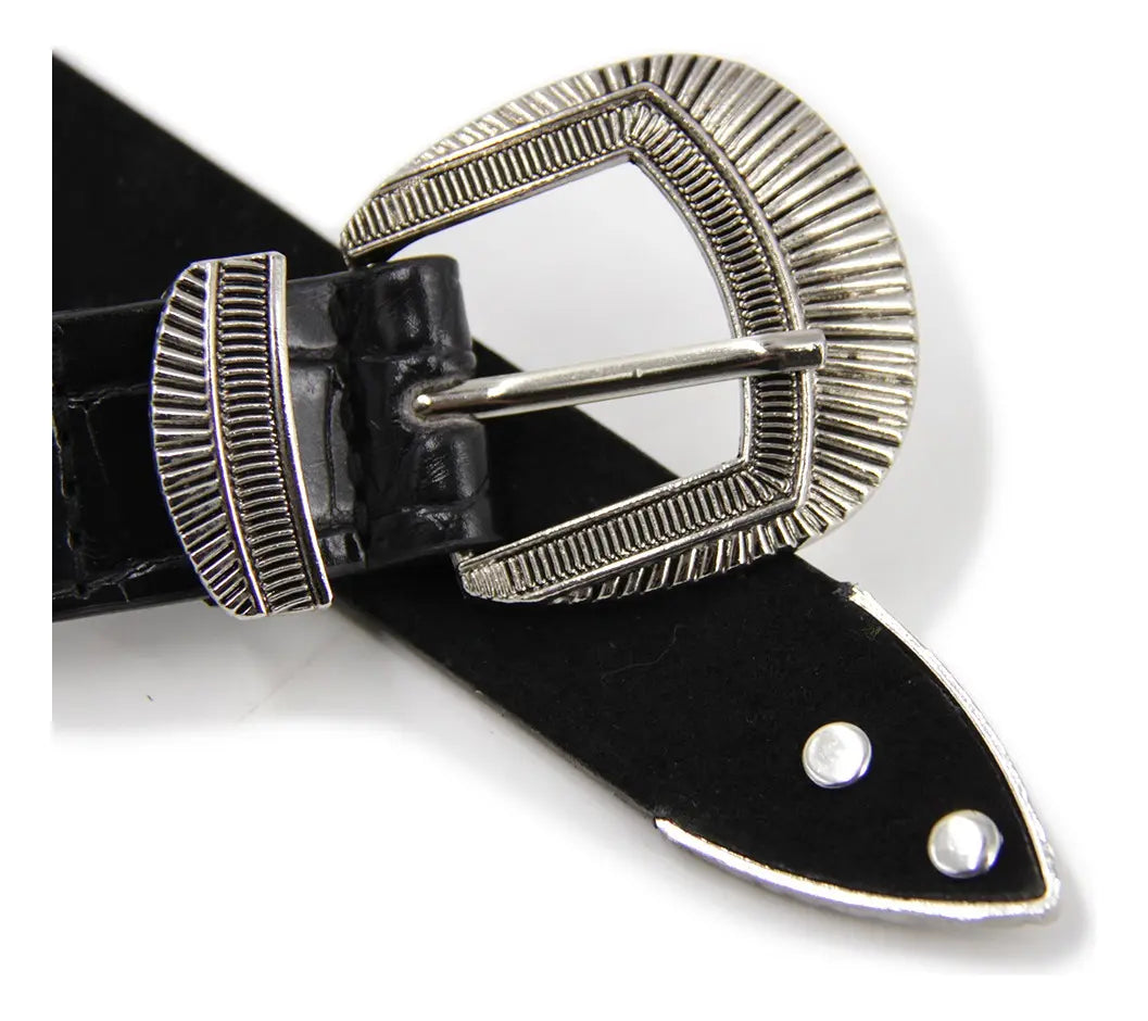 Cinturón Mujer Hebilla Vaquero -B536