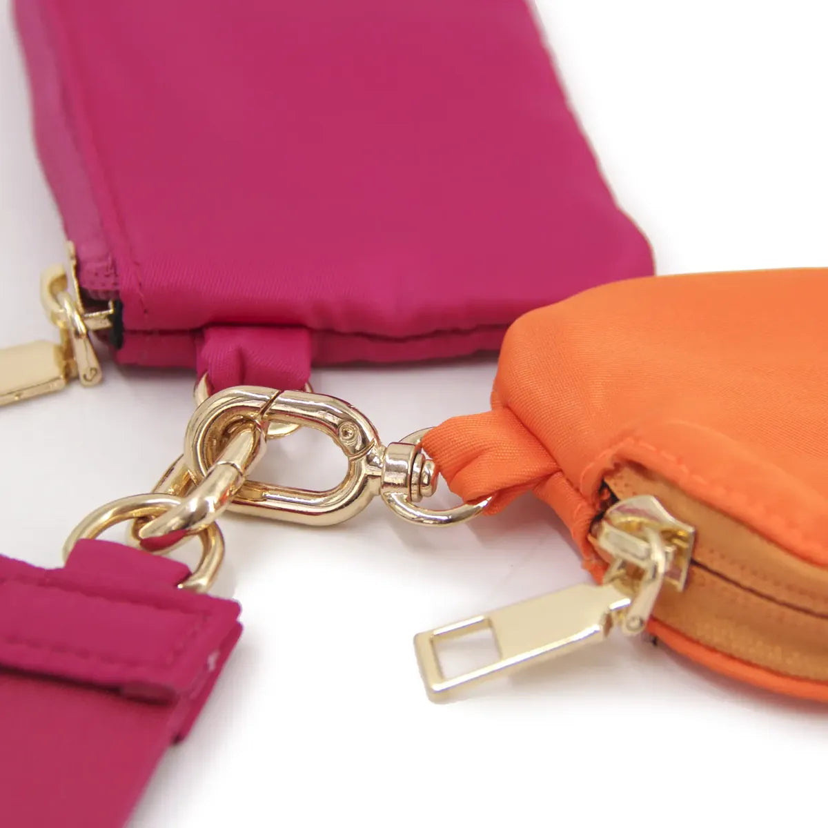 Monedero Tarjetero Billetera con Strap Bicolor - W125