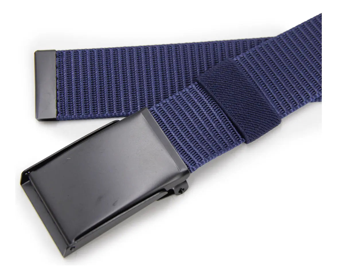 Cinturón Hombre Táctico Hebilla Rectangular Ajustable -BC031