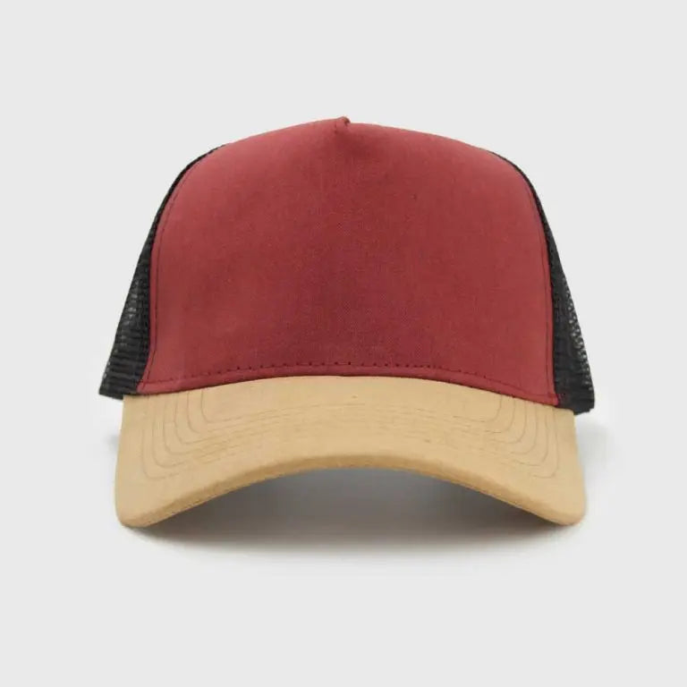 Jockey Trucker Cap 5 Paneles Algodón Gamuza - HT008
