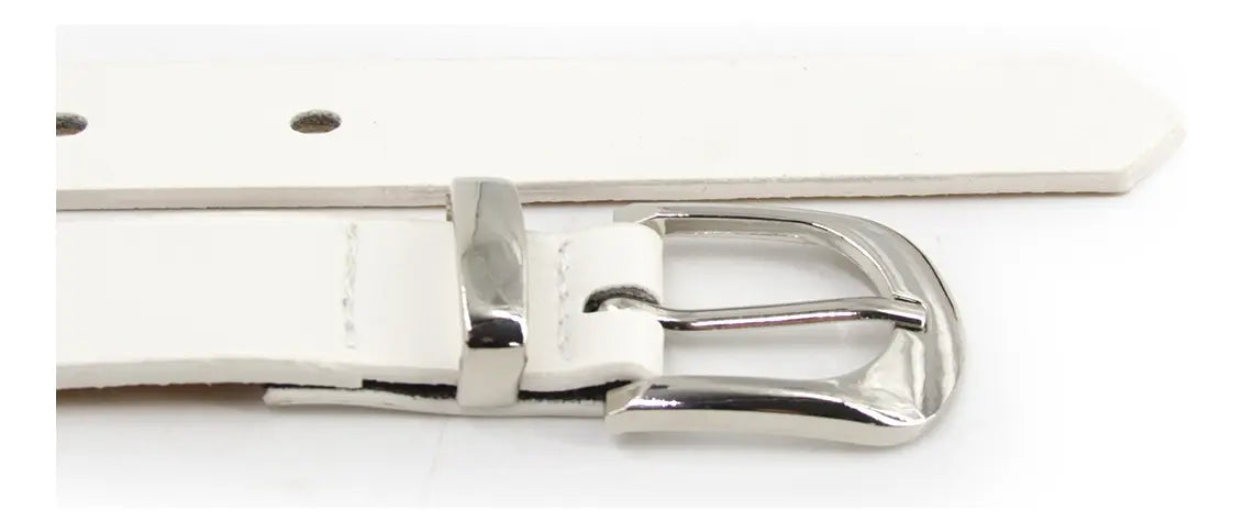 Cinturón Mujer Pasador Metálico Angosto -B316