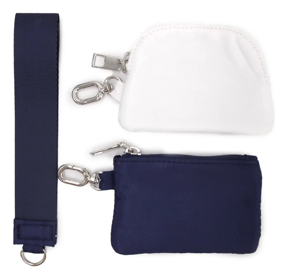 Monedero Tarjetero Billetera con Strap Bicolor - W125