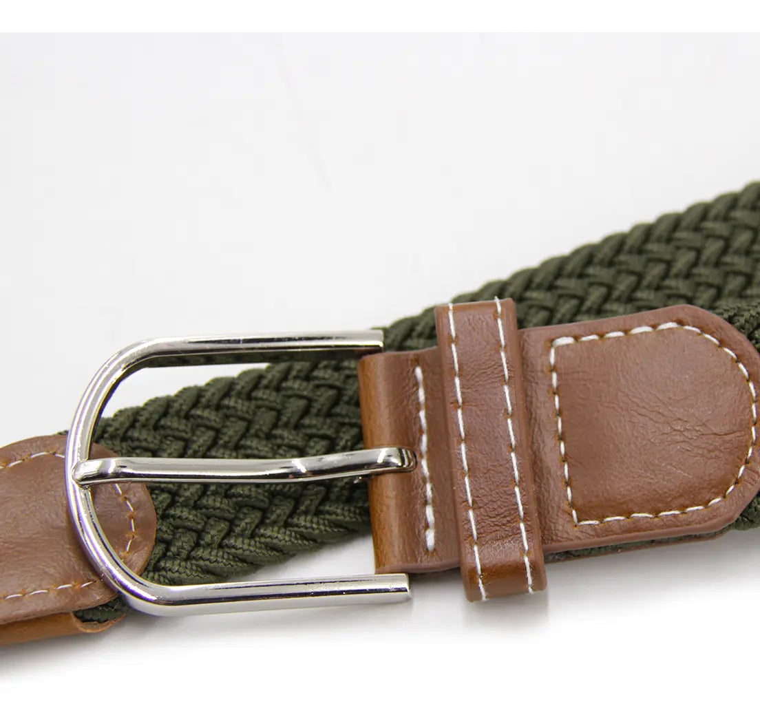 Cinturón Hombre Elasticado Trenza 118 cm- BC016