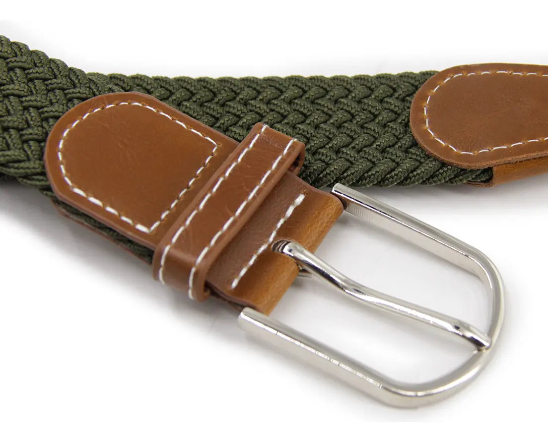 Cinturón Hombre Elasticado Trenza 118 cm- BC016