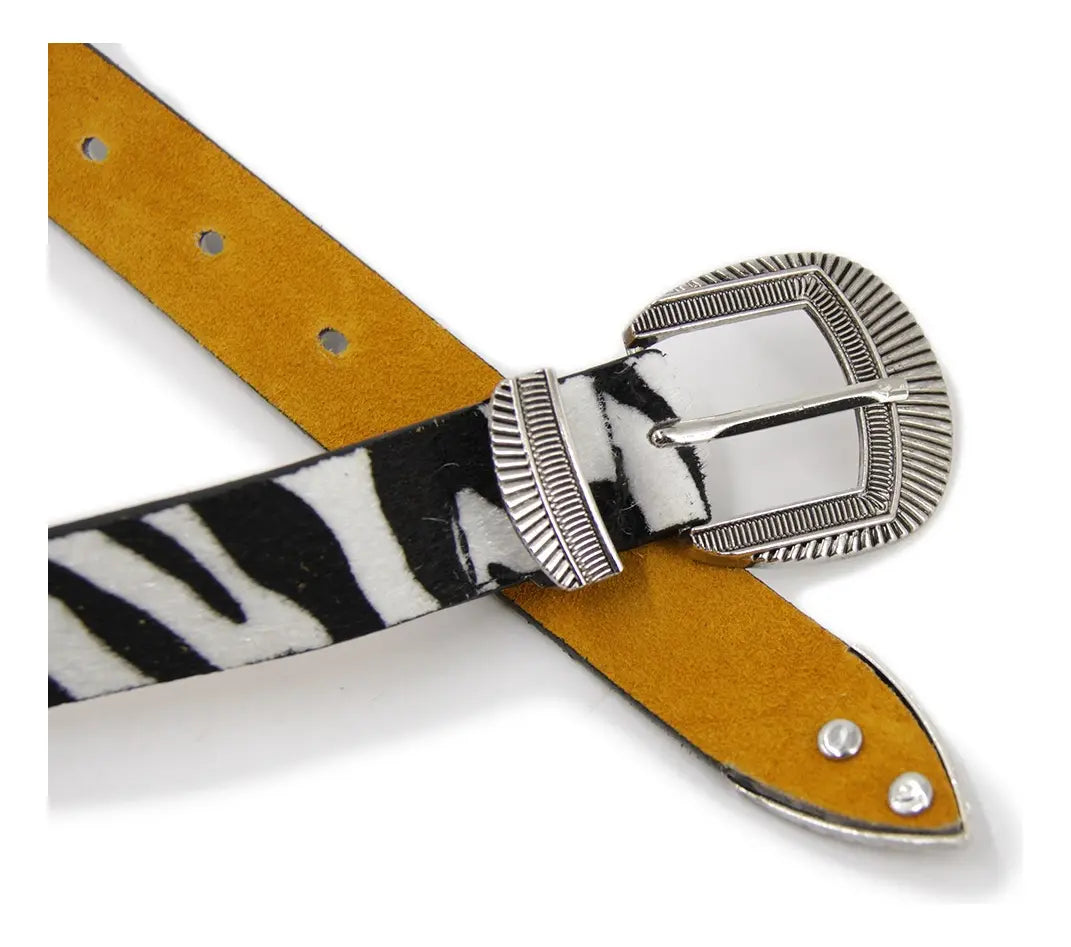 Cinturón Mujer Hebilla Vaquero -B536