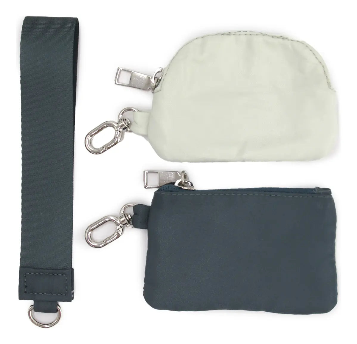 Monedero Tarjetero Billetera con Strap Bicolor - W125