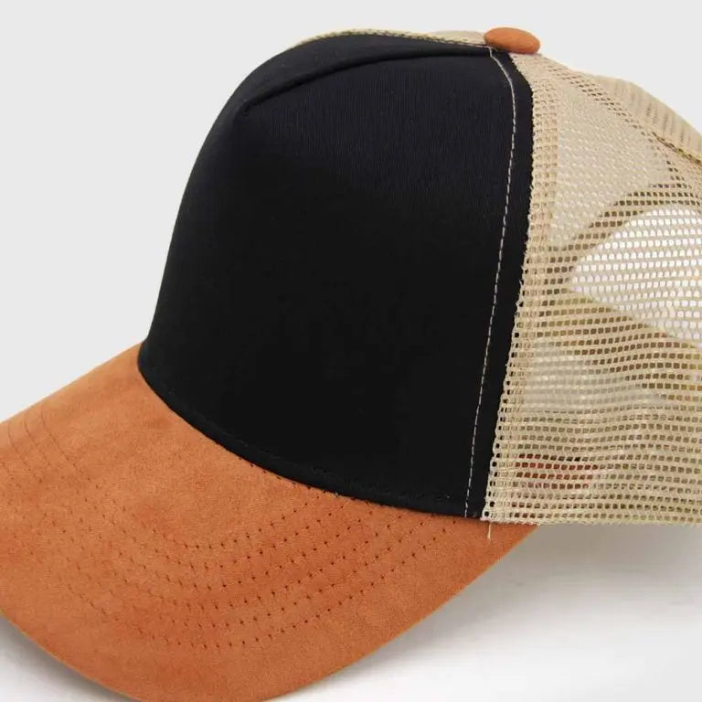 Jockey Trucker Cap 5 Paneles Algodón Gamuza - HT008