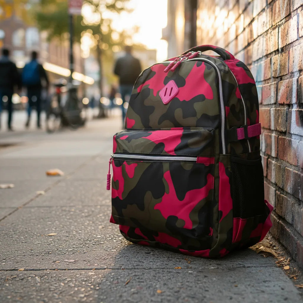 Mochila Semi Acolchada 27 L Mimetizada 8386