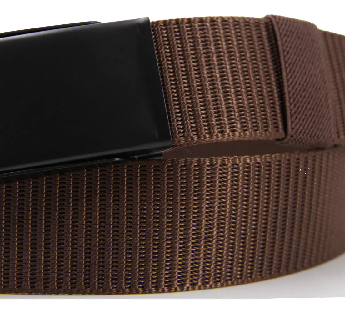 Cinturón Hombre Táctico Hebilla Rectangular Ajustable -BC031