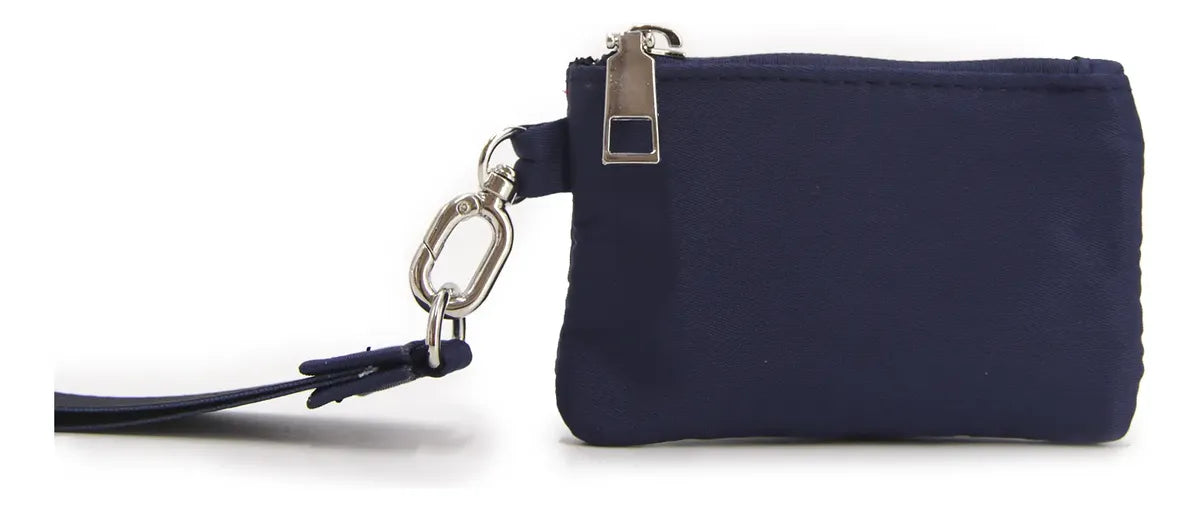 Monedero Tarjetero Billetera con Strap Bicolor - W125