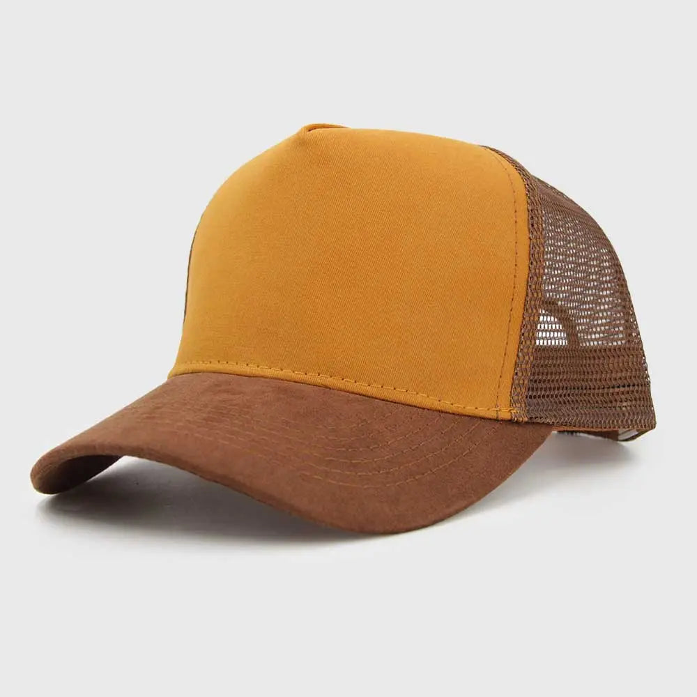 Jockey Trucker Cap 5 Paneles Algodón Gamuza - HT008