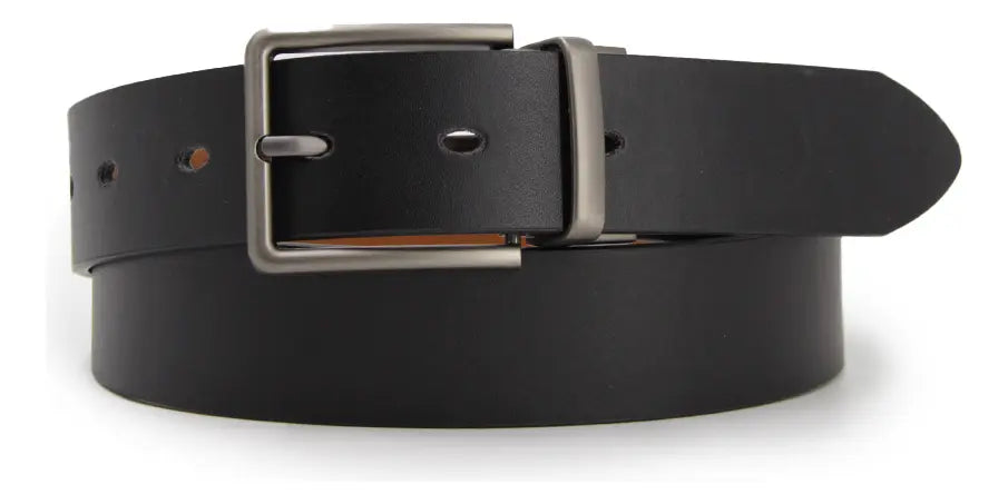 Cinturón Hombre Reversible Hebilla Cepillada- BC026