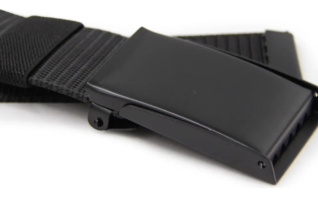 Cinturón Hombre Táctico Hebilla Rectangular Ajustable -BC031