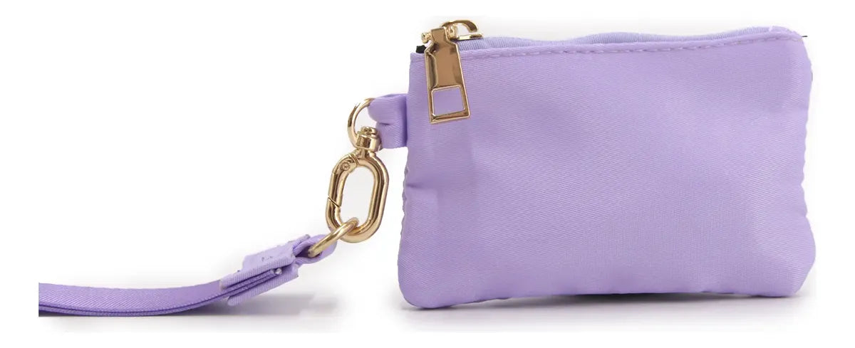 Monedero Tarjetero Billetera con Strap Bicolor - W125