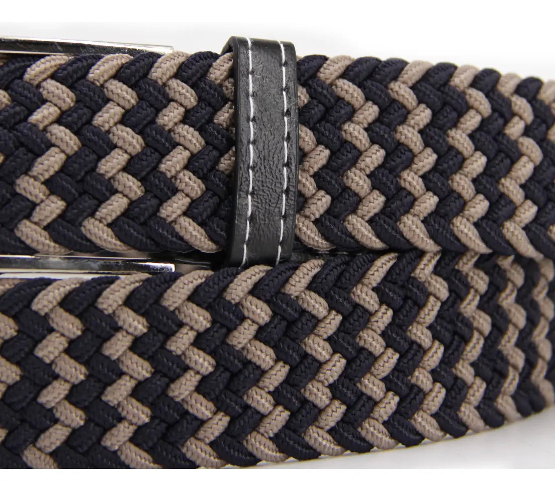 Cinturón Hombre Elasticado Trenza 118 cm- BC016