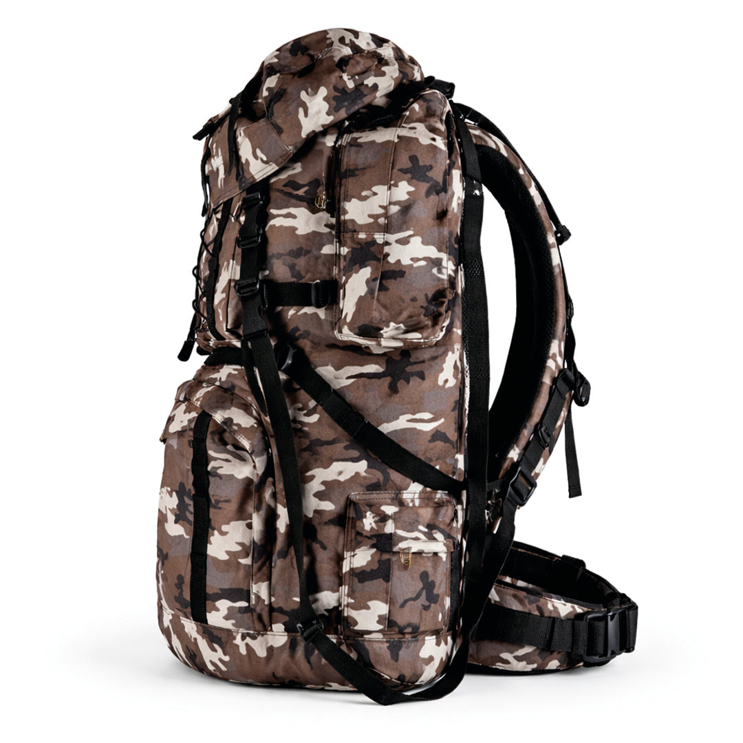 Mochila Trekking Impermeable Mimetizada 5149