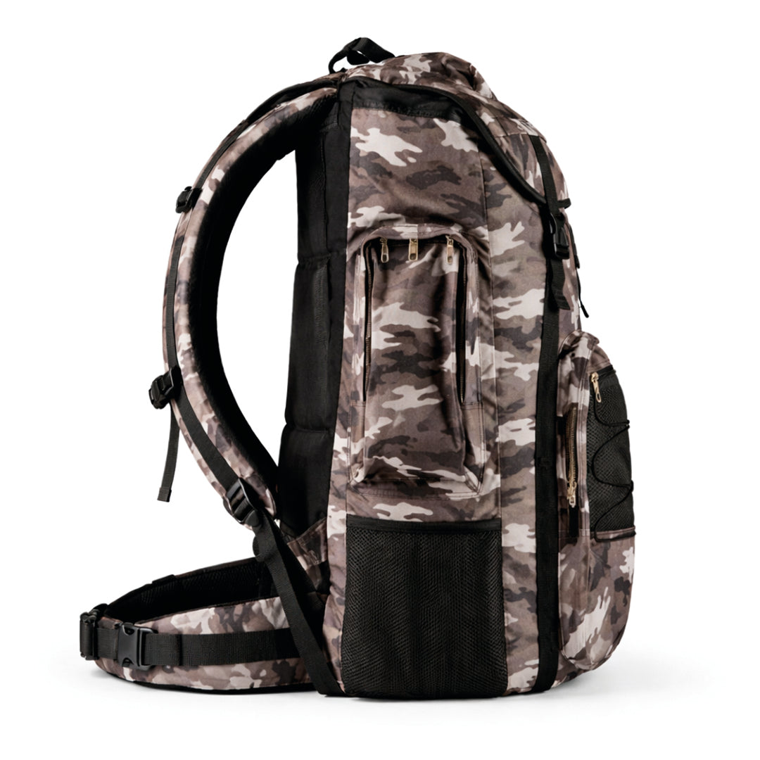Mochila Outdoor 100L Mimetizada Reflectante 5517