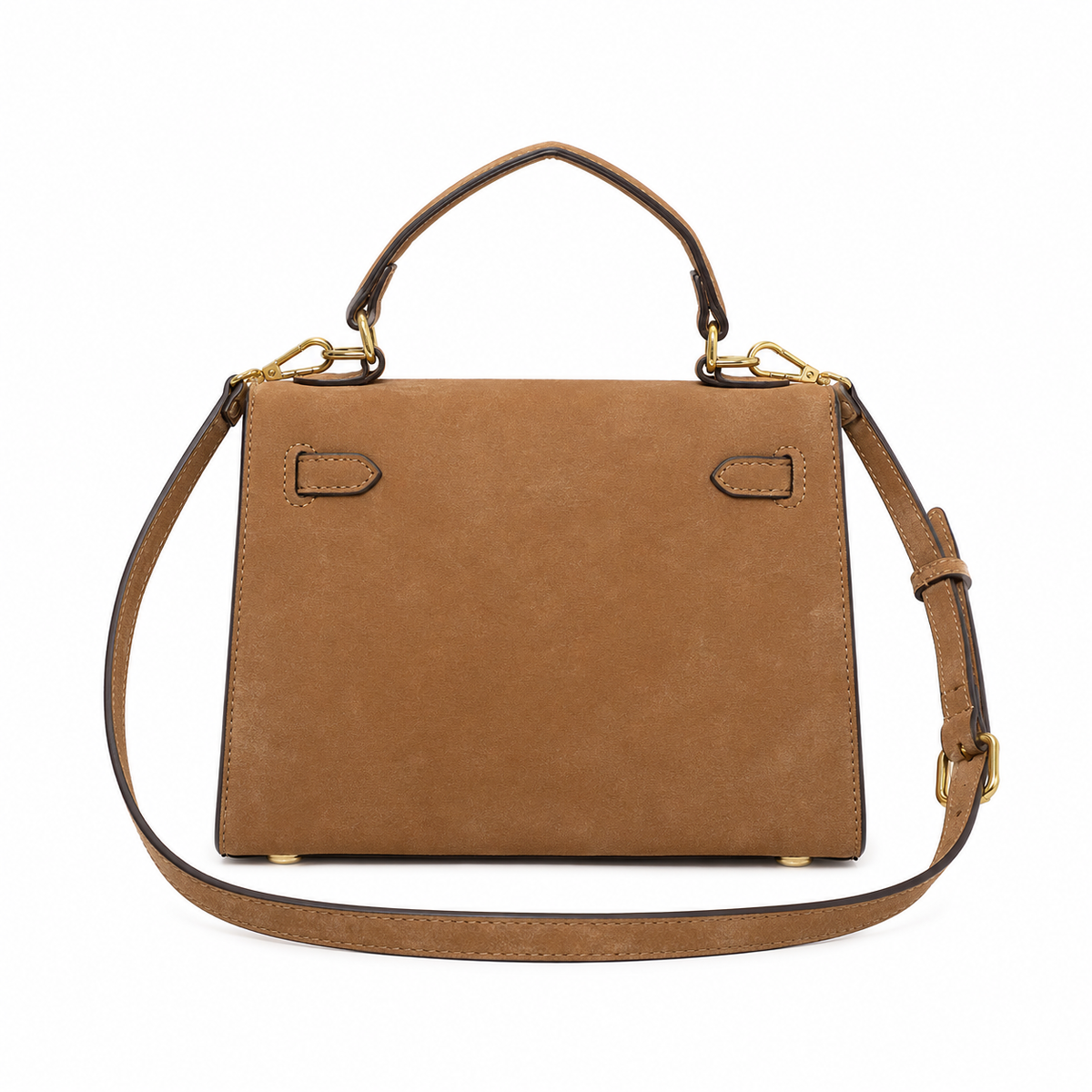 Cartera Bandolera Agamuzada Mujer Asa Superior Ajustable JJ1222