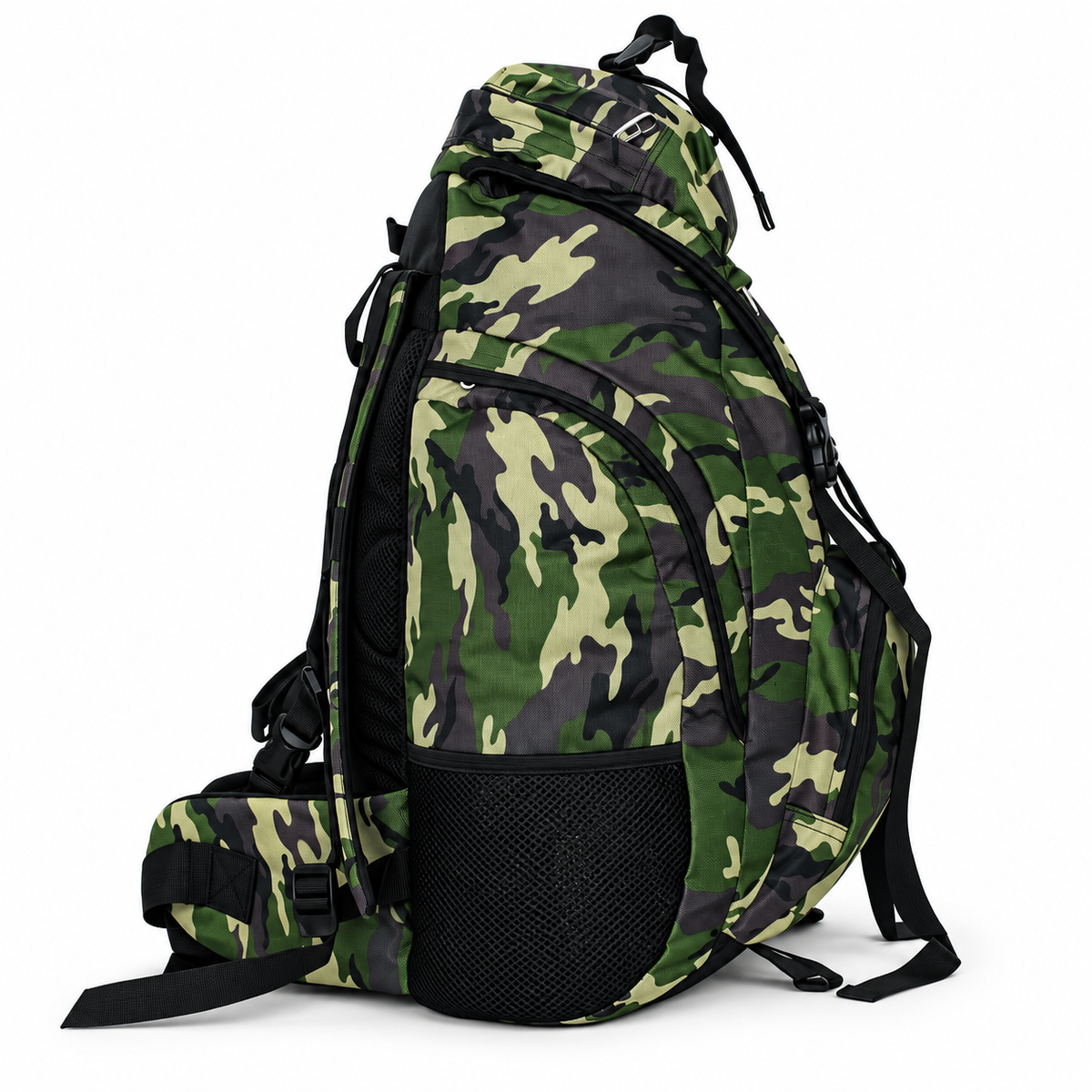 Mochila Trekking Militar Camping Impermeable 60L -5518