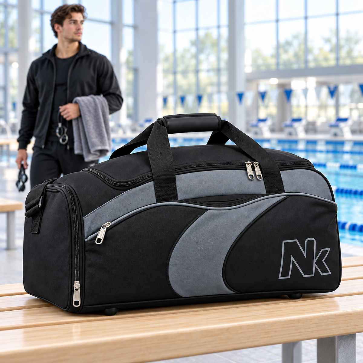 Bolso Deportivo Raquetero 55L Mediano 1133B