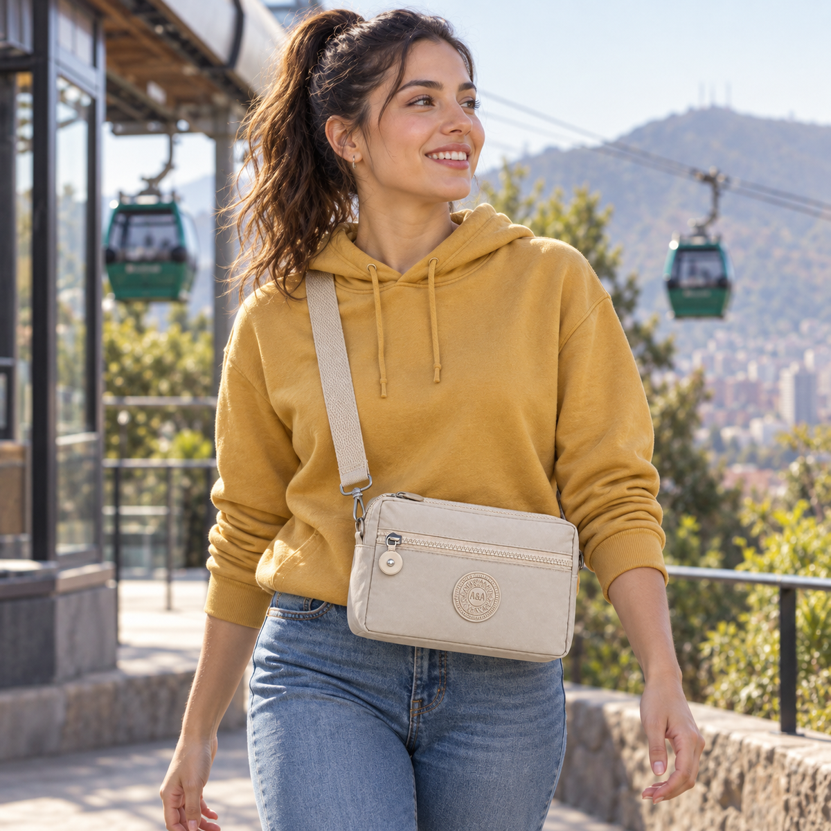 Bolso Cruzado Compacto 702 S