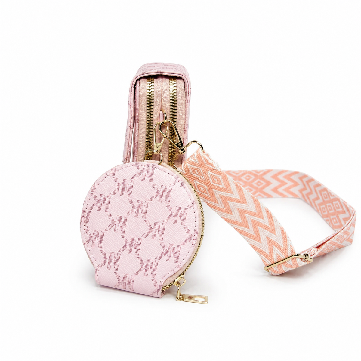 Bandolera Mujer con Monedero Removible y Correa Ancha JJ021