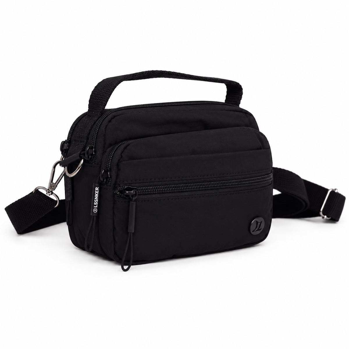 Bolso Bandolera Unisex Compacto Multi Compartimientos - JJ1806